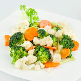 Bông cải xào thập cẩm