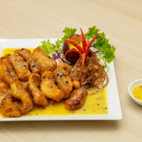 Cá mú sốt chanh dây