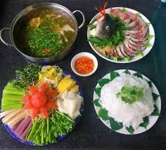 Lẩu cá chép giòn