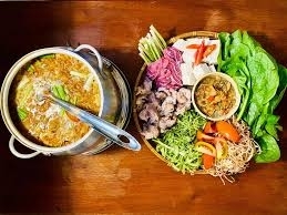 Lẩu riêu cua thác lác