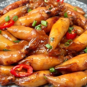 Mực trứng chiên nước mắm 