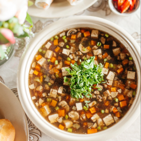 Súp tóc tiên chay