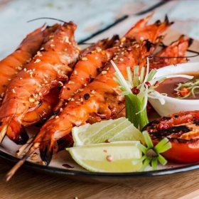 Tôm nướng muối ớt